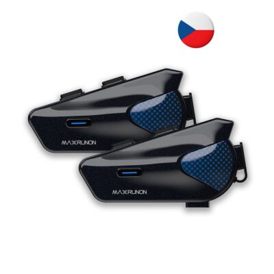 Asmax K6 Bluetooth-6 Clip DUO interkom na motocykl
